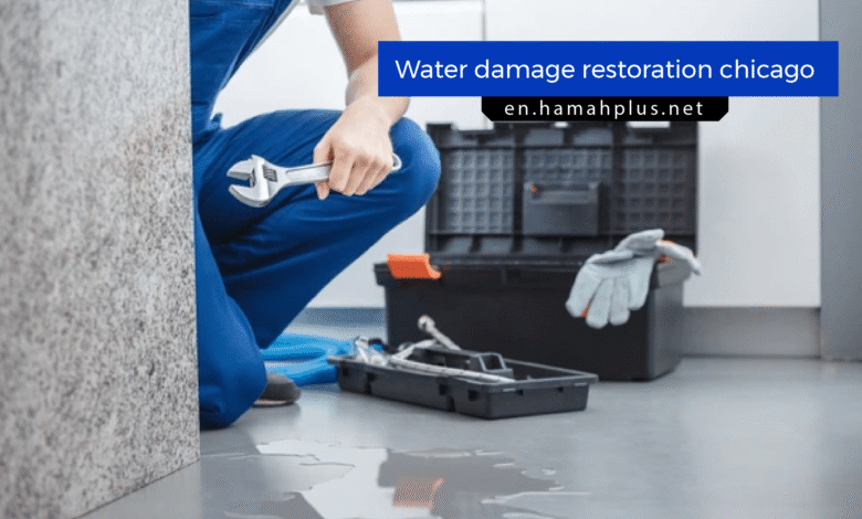 water damage restoration chicago